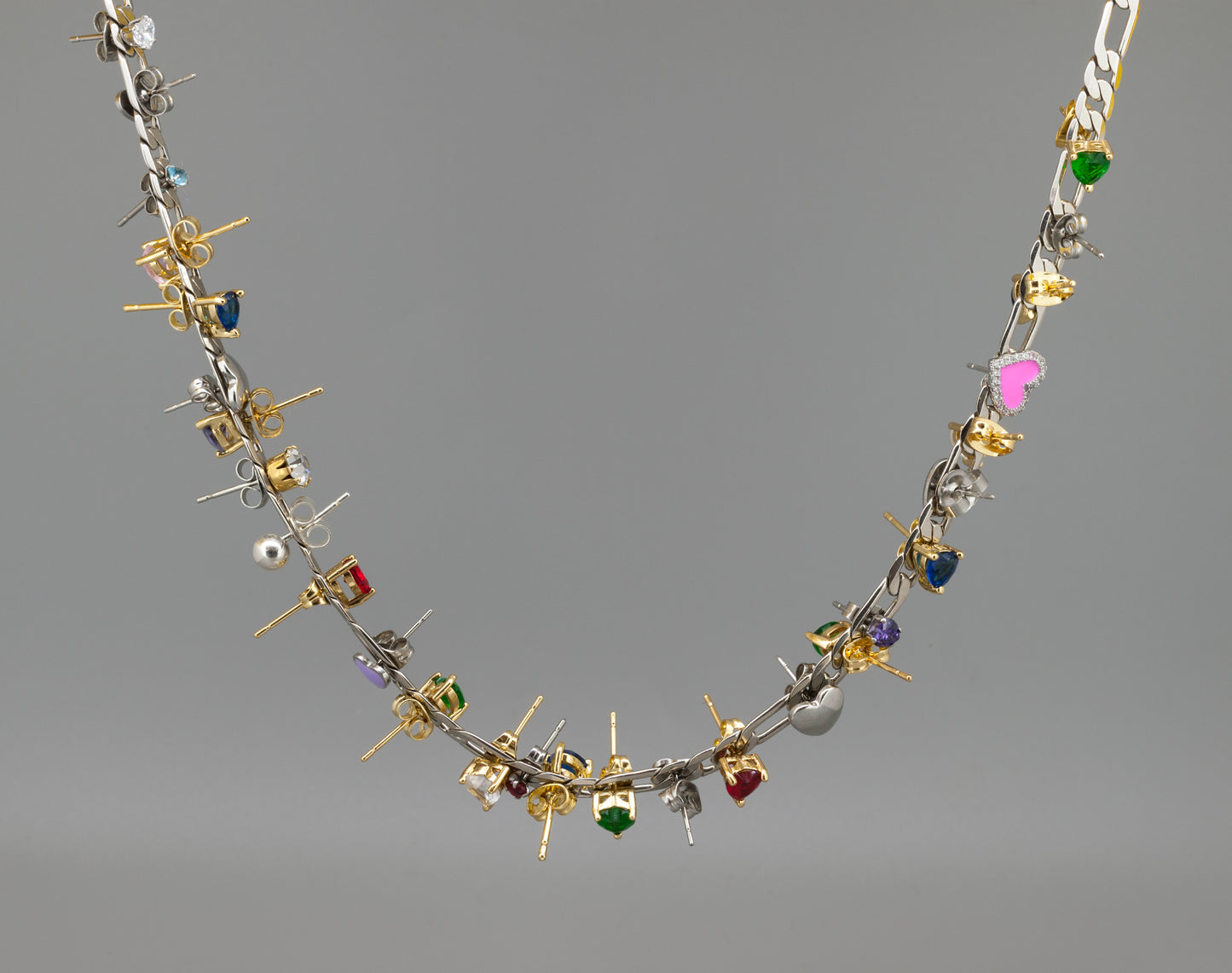 Earring Heart Necklace