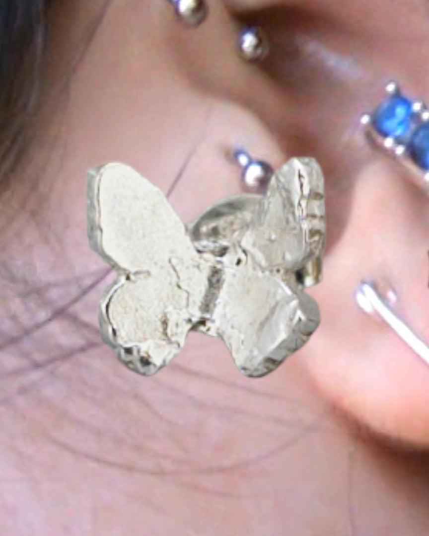 Little Wing Stud - Silver
