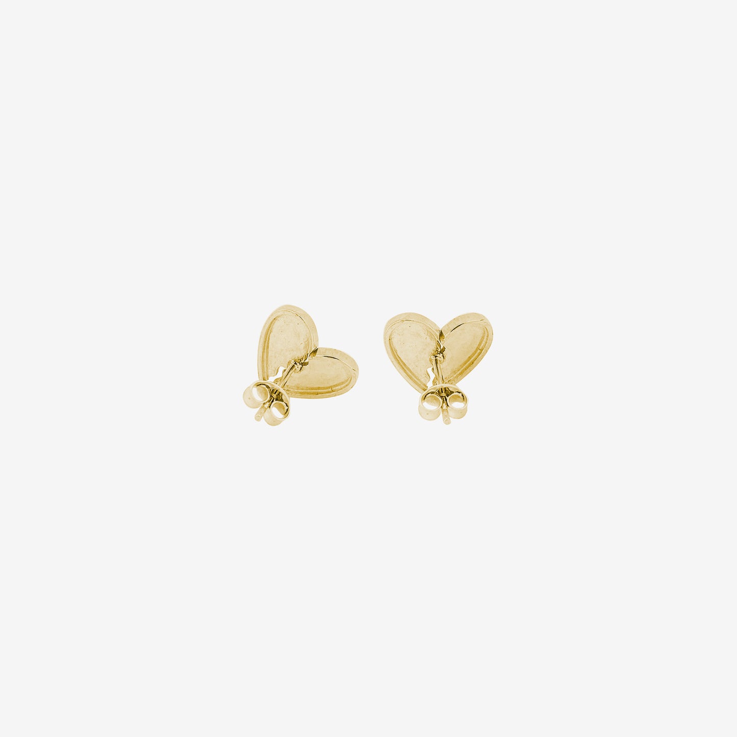 Broken Not Broke Studs - Gold Plated