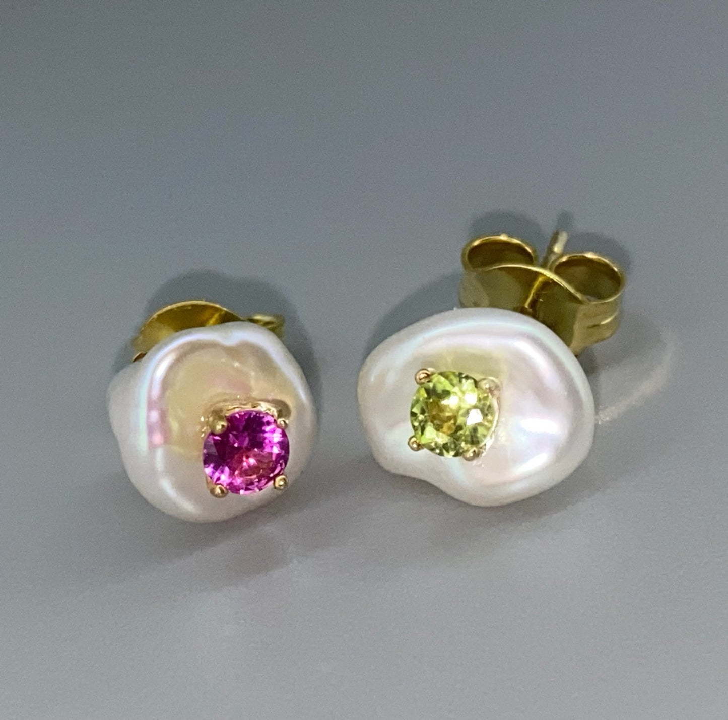 Nerdz Stud - Pink/Gold