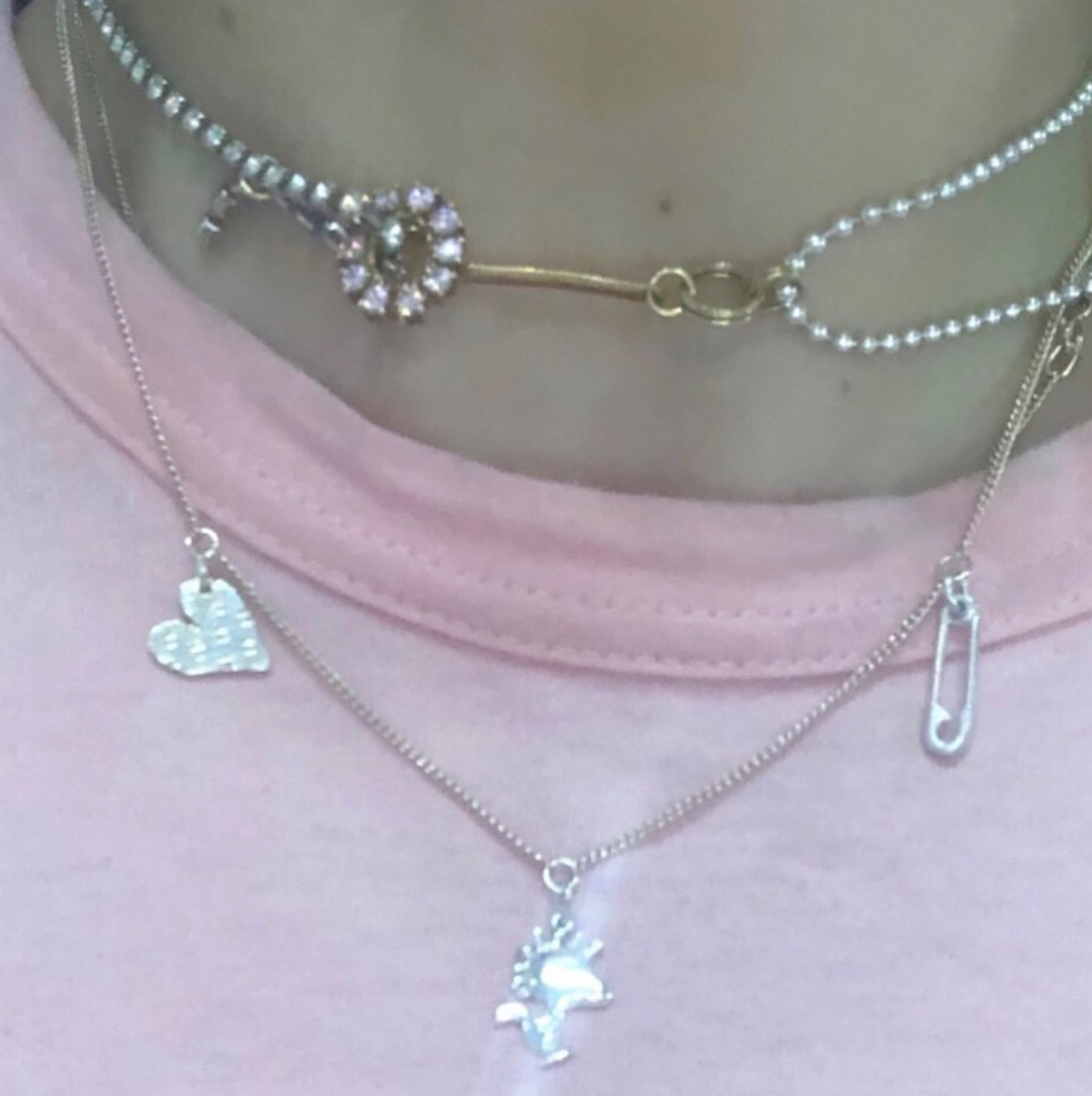 Woodstock Pendant - Silver