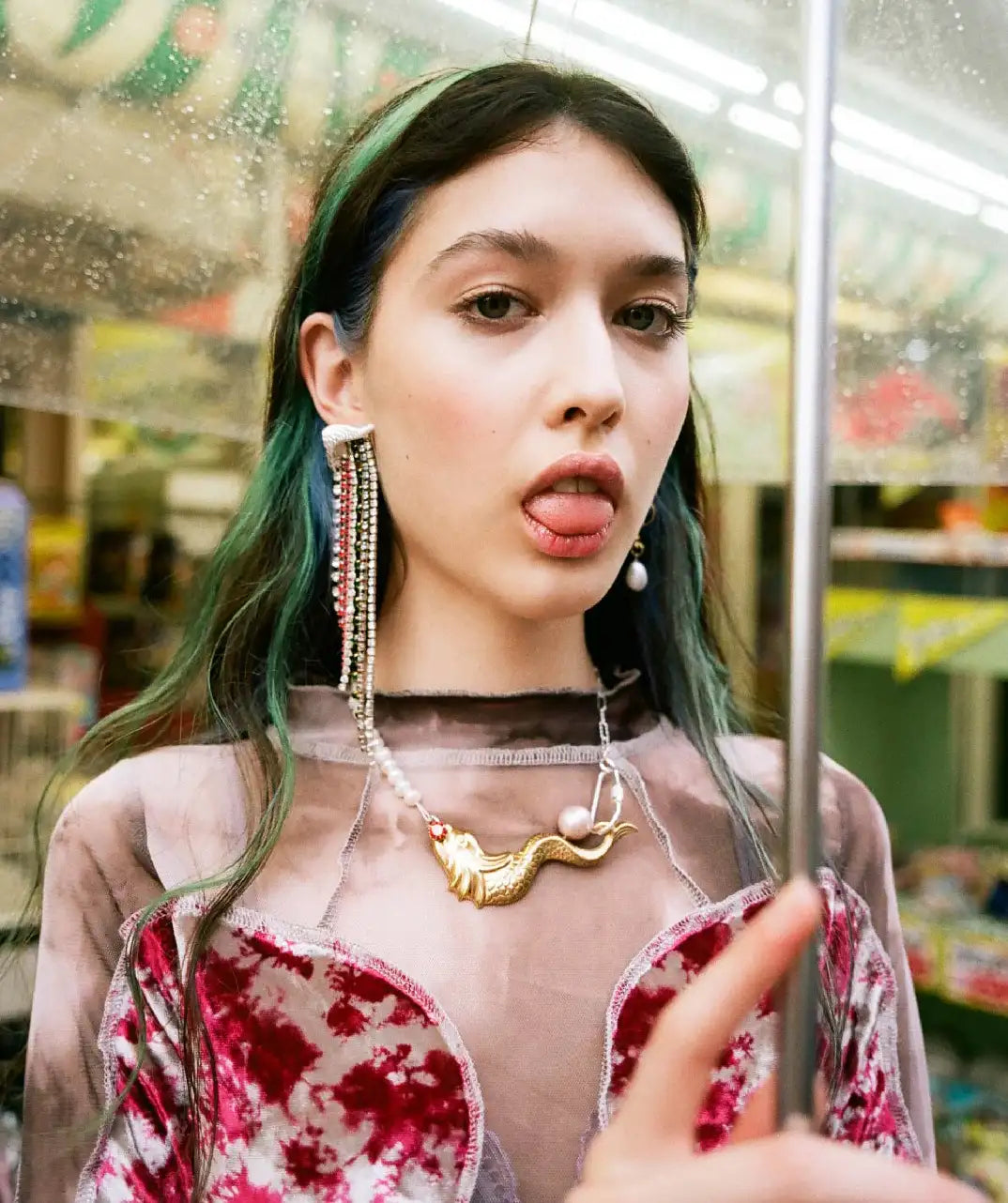 Golden Carp Necklace