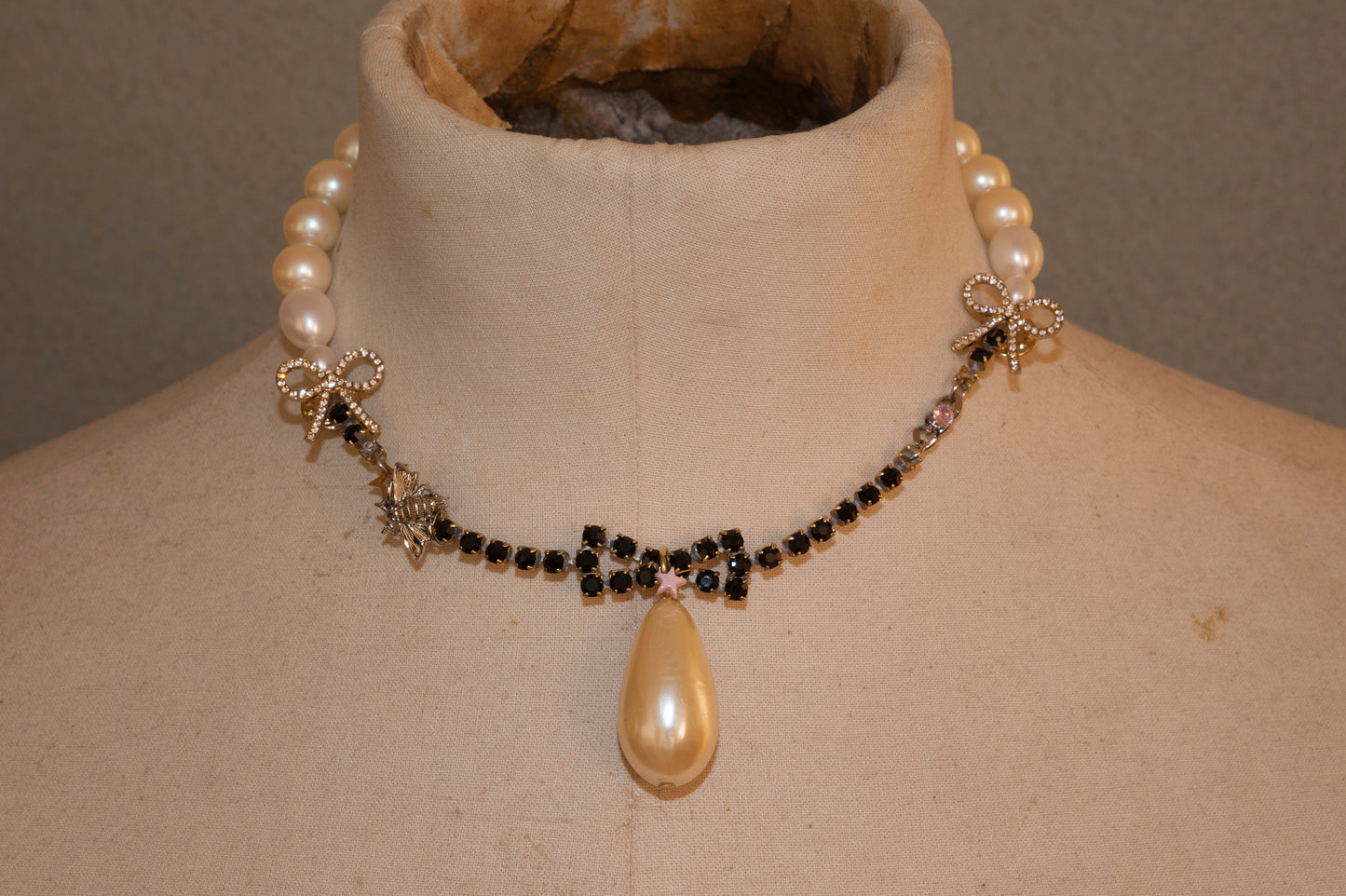 Honey Necklace - Noir