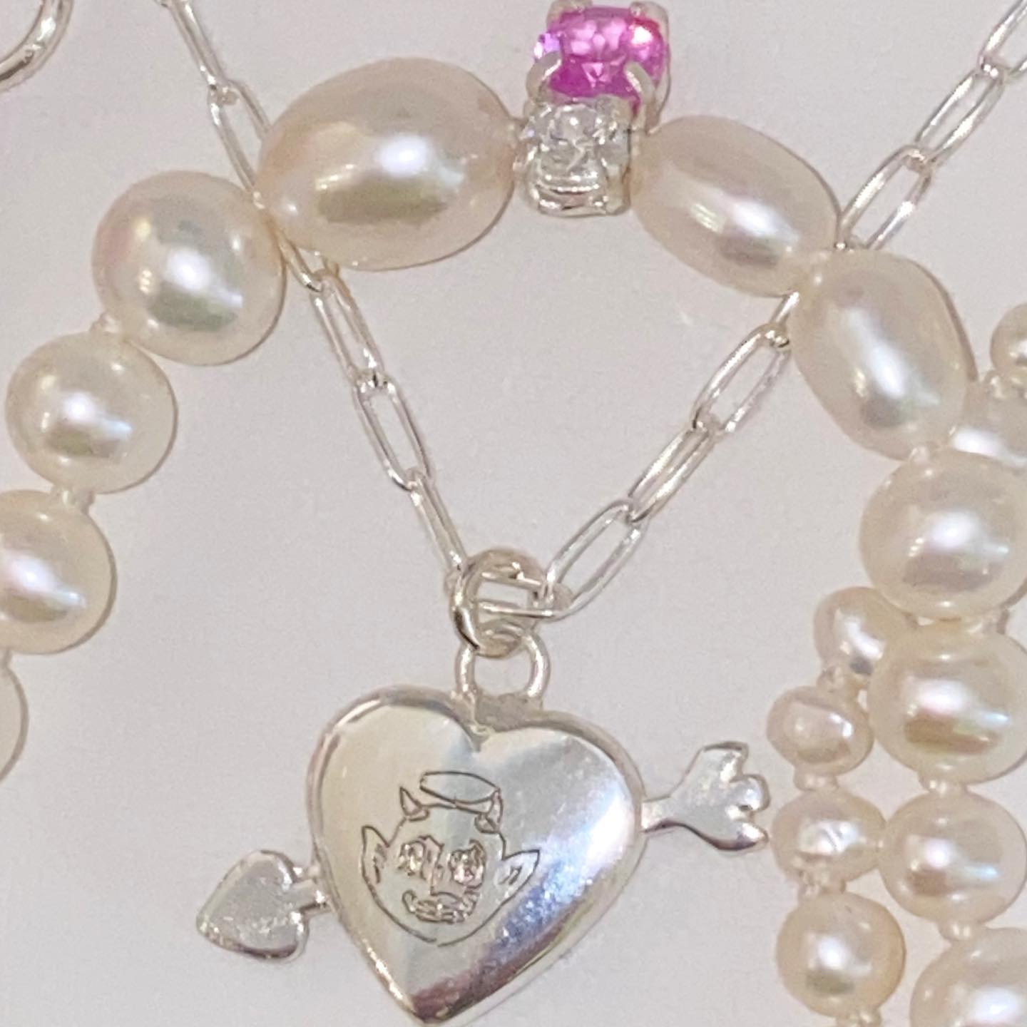 Psyche Necklace - Silver - Wholesale