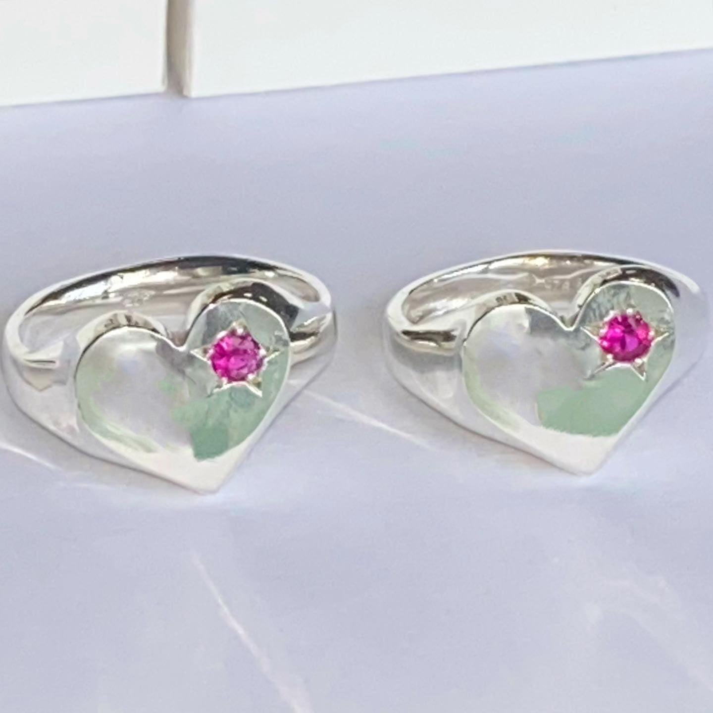 Heart Signet - Silver - Wholesale