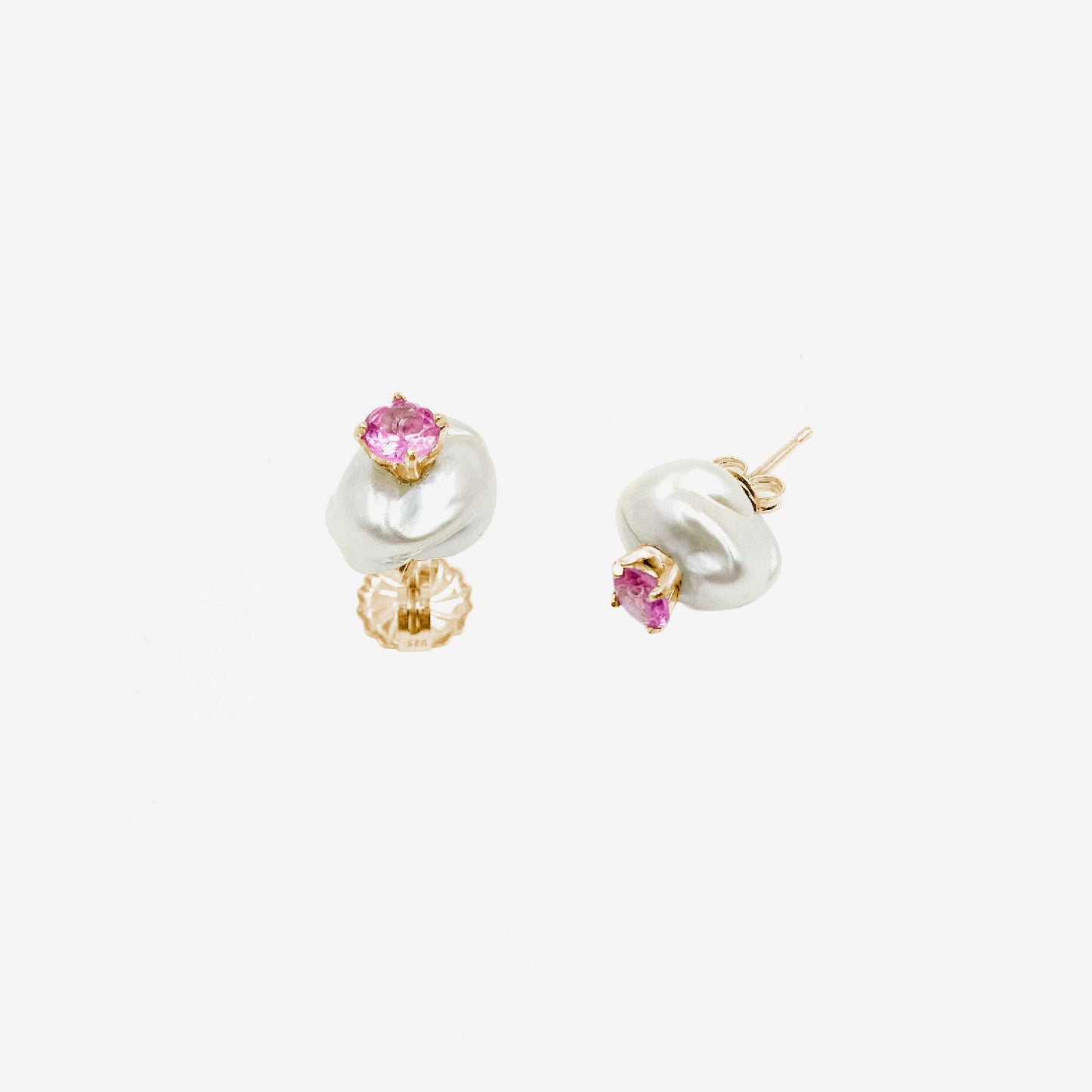 Nerdz Stud - Pink/Gold - Wholesale
