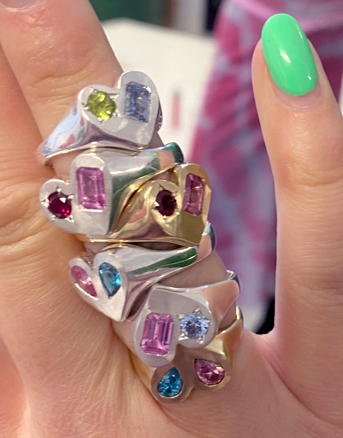 Alien Heart Signet - Silver - Wholesale