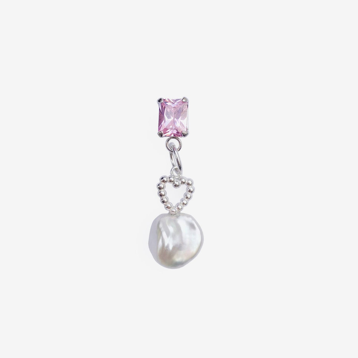 Pocket Pearl Earring - Pink - Wholesale
